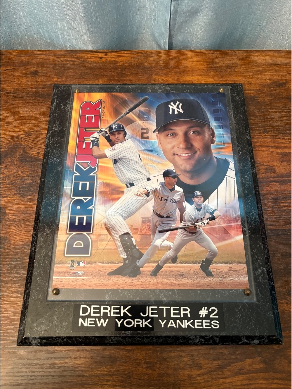 Derek Jeter #2 New York Yankees Framed Plaque MLB